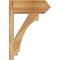 Ekena Millwork Imperial Rough Sawn Arts and Crafts Outlooker, Western Red Cedar, 8"W x 20"D x 28"H OUT08X20X28IMP03RWR - alternate 3